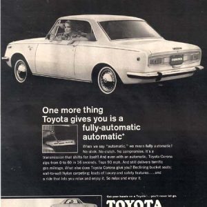 Toyota Ad November 1968