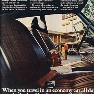 Toyota Ad October 1971