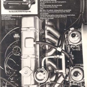 Triumph Ad 1974