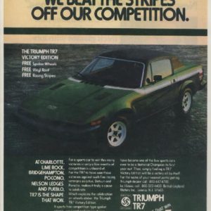 Triumph Ad December 1976