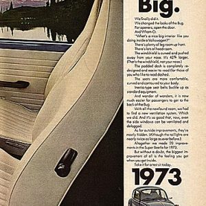 Volkswagen Bug Ad November 1972