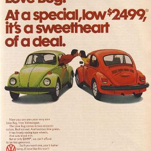 Volkswagen Bug Ad September 1974