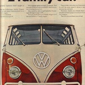 Volkswagen Bus Ad 1964 February