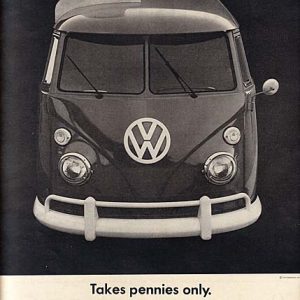 Volkswagen Bus Ad 1964 March
