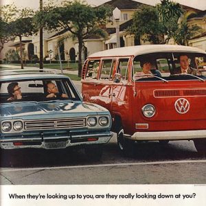 Volkswagen Bus Ad 1969 May