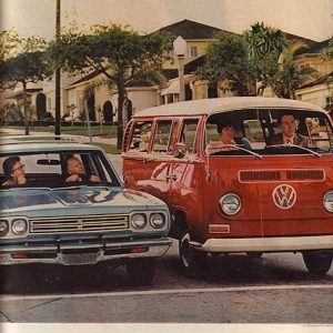 Volkswagen Bus Ad 1971