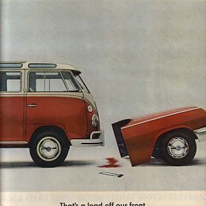 Volkswagen Bus Ad April 1963