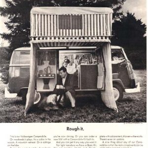 Volkswagen Bus Ad April 1964