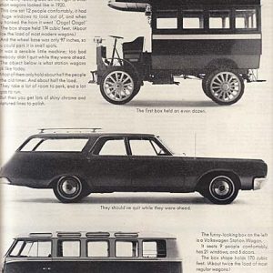 Volkswagen Bus Ad April 1965