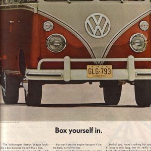 Volkswagen Bus Ad August 1963