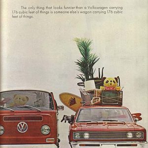 Volkswagen Bus Ad February 1970