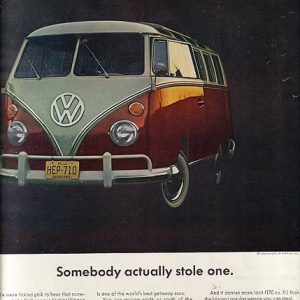 Volkswagen Bus Ad January 1964