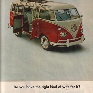 Volkswagen Bus Ad June 1963