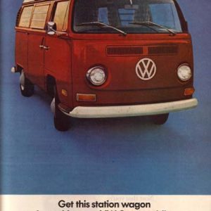 Volkswagen Bus Ad June 1971