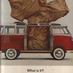 Volkswagen Bus Ad March 1963