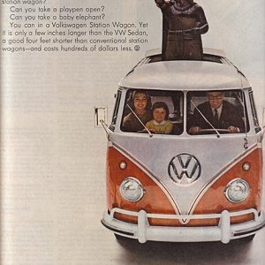 Volkswagen Bus Ad May 1960