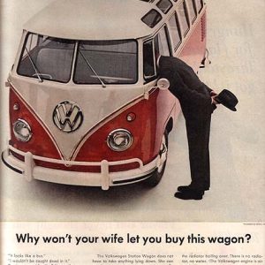 Volkswagen Bus Ad May 1962