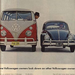 Volkswagen Bus Ad May 1964