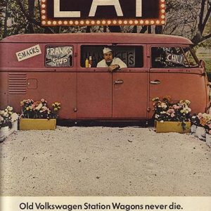 Volkswagen Bus Ad May 1966