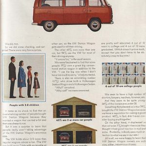 Volkswagen Bus Ad May 1971