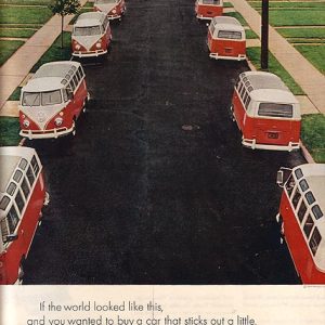 Volkswagen Bus Ad October 1964