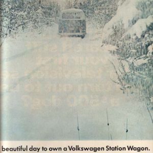 Volkswagen Bus Ad October 1966