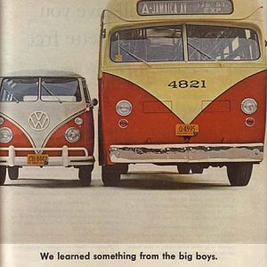 Volkswagen Bus Ad September 1963