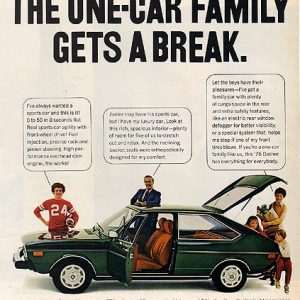 Volkswagen Dasher Ad 1975