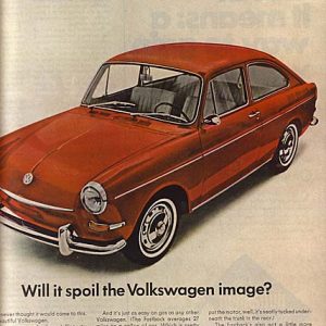 Volkswagen Fastback Sedan Ad April 1967