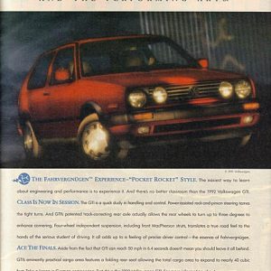 Volkswagen GTL Ad 1992