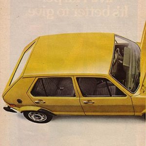 Volkswagen Rabbit Ad December 1975