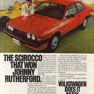 Volkswagen Sirocco Ad 1981