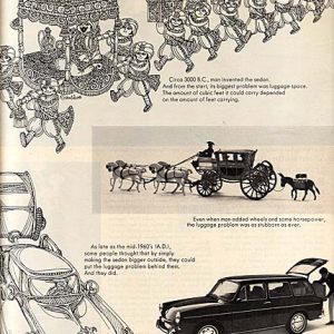 Volkswagen Squareback Sedan Ad July 1969