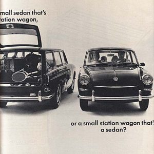 Volkswagen Squareback Sedan Ad June 1967