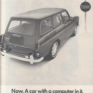 Volkswagen Squareback Sedan Ad May 1968