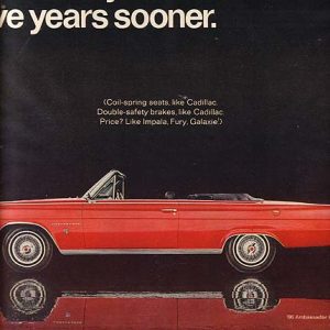 AMC Ambassador Convertible Ad 1965