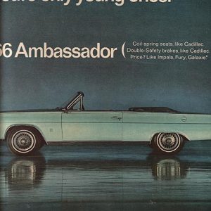 AMC Ambassador Convertible Ad 1966