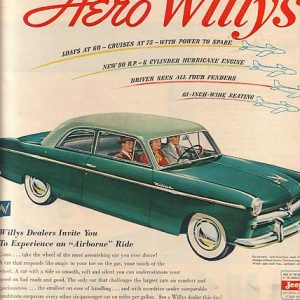 Aero Willys Ad 1952