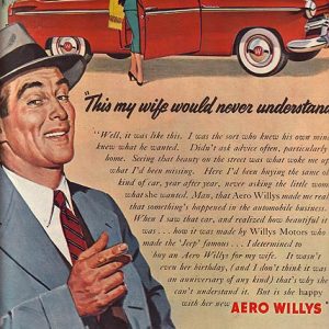 Aero Willys Ad 1953