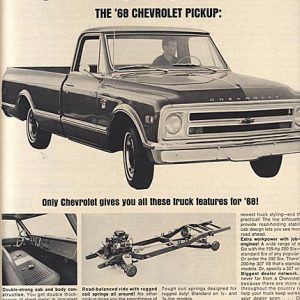 Chevrolet Pickup Truck Ad December 1967