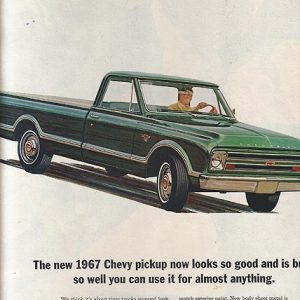 Chevrolet Pickup Truck Ad January 1967