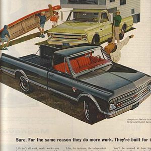 Chevrolet Pickup Truck Ad May 1967