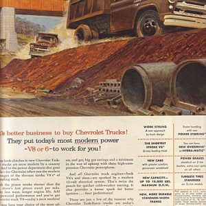 Chevrolet Truck Ad 1955