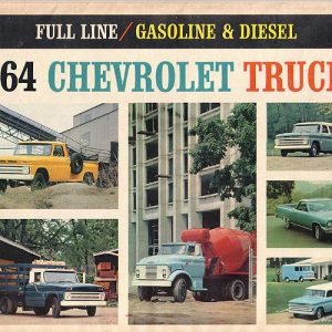 Chevrolet Trucks Dealer Brochure 1964