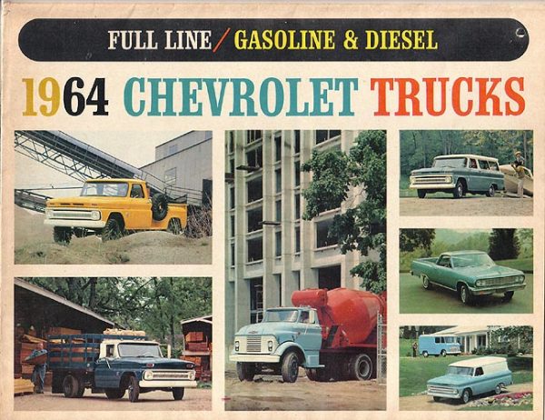 Chevrolet Trucks Dealer Brochure 1964