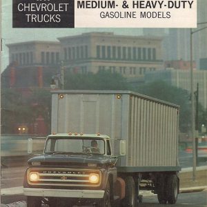 Chevrolet Trucks Dealer Brochure 1965