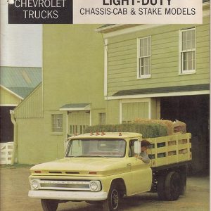 Chevrolet Trucks Light-Duty Dealer Brochure 1965