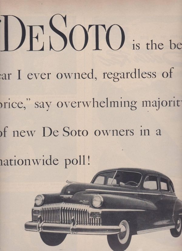 De Soto Ad 1947