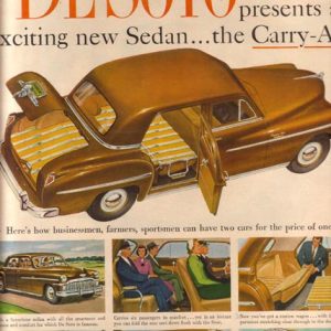 De Soto Ad August 1949