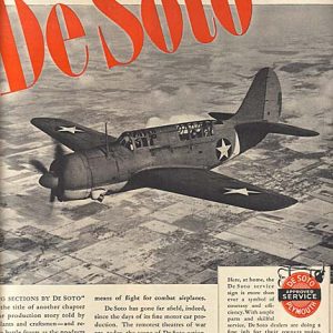 De Soto Ad January 1944